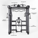 Inspire Series FT2 PRO Smith Functional Trainer Inspire Home Gym, labor intensive installation FT2-PRO_FEATURES_1200x1200_1_hkl6na_23b35154-d0ef-4050-bbc4-033df93e31b7
