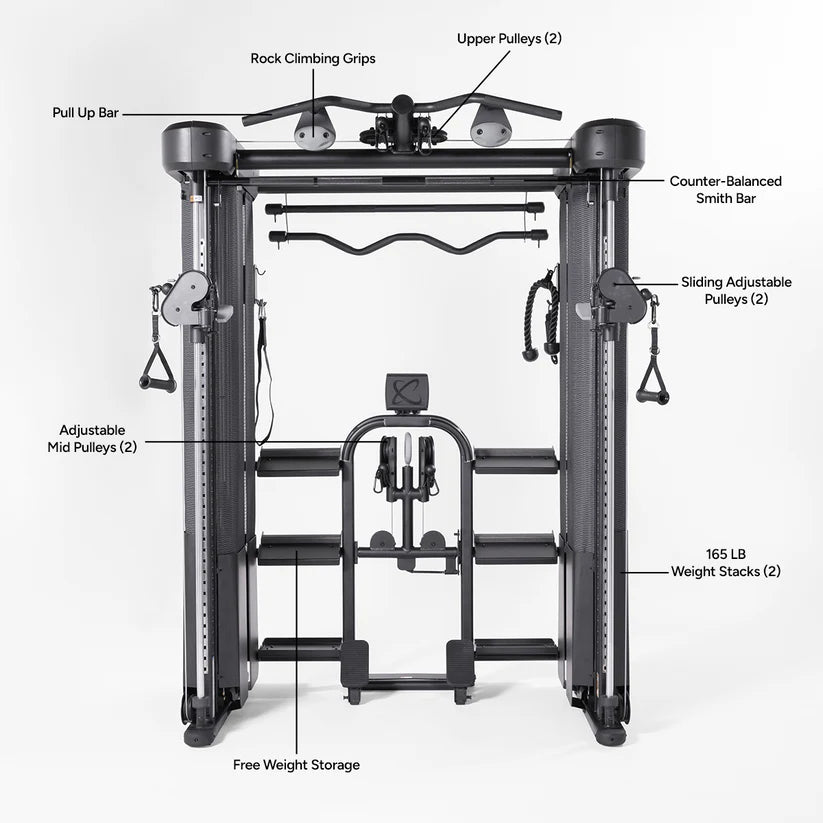 Inspire Series FT2 PRO Smith Functional Trainer Inspire Home Gym, labor intensive installation FT2-PRO_FEATURES_1200x1200_1_hkl6na_2ea92af0-5074-4480-a367-ac9b02fb46ca
