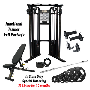 Functional Trainer Full Package - Extra 265lb Weight Plate Set