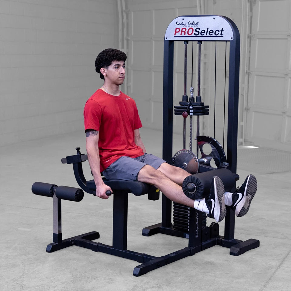 Body Solid GCEC-STK Pro Select CAM Leg Extension Curl, 310lb Stack