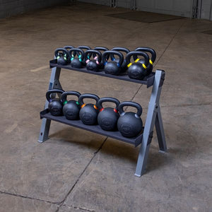 Body-Solid Dumbbell & Kettlebell Rack