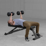 Body-Solid GFID225B Commercial Folding Bench — studio view