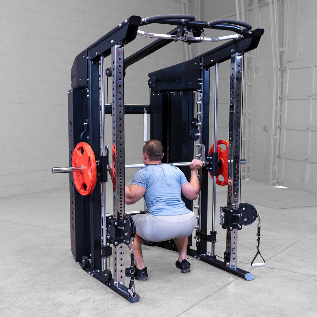 Body-Solid GSFR100 integrated pull-up bar