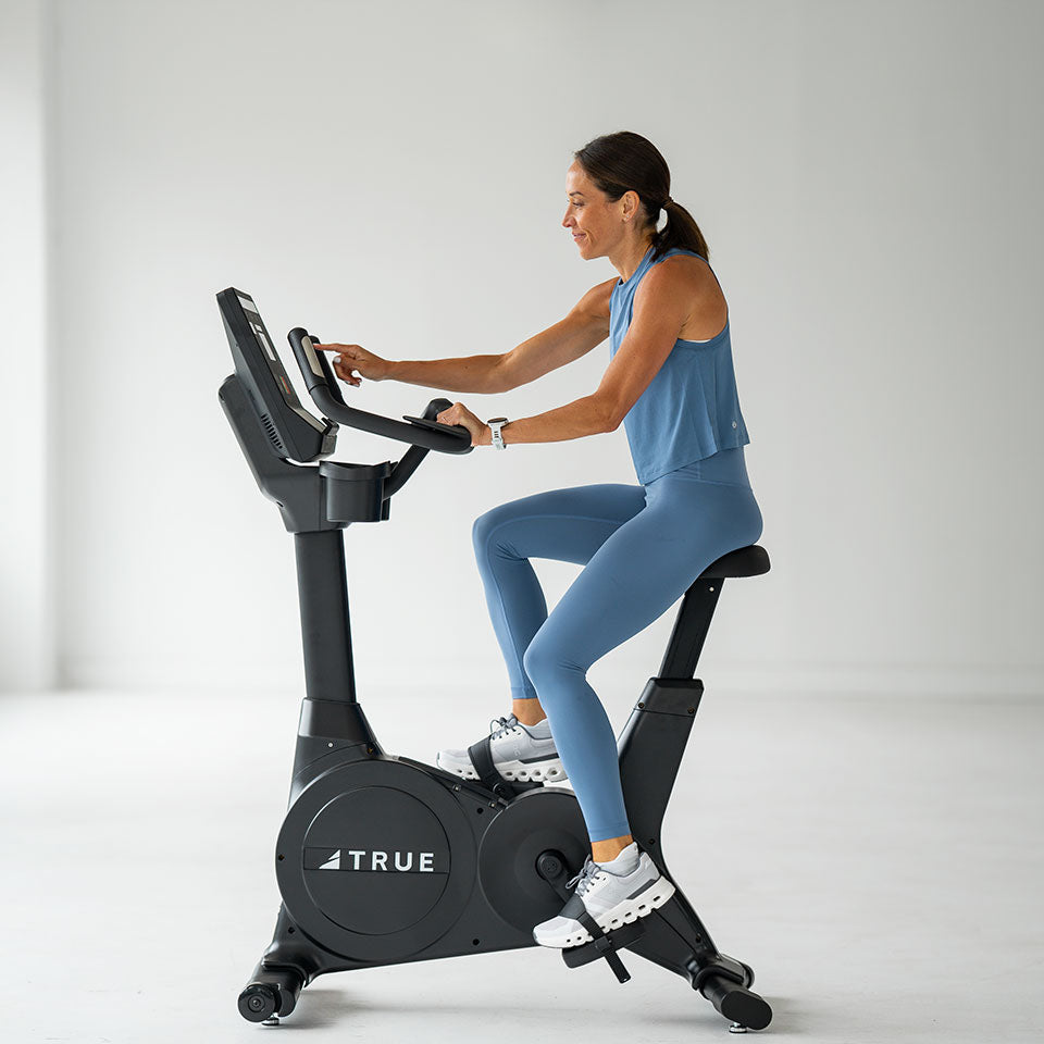 True Gravity Upright Bike - Final Stock TRUE Bike; Commercial Gravity-Upright-Bike-Lifestyle-2