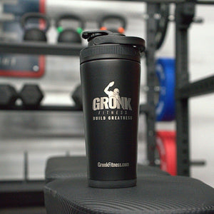 Ice Shaker, Gronk Fitness 20oz Black