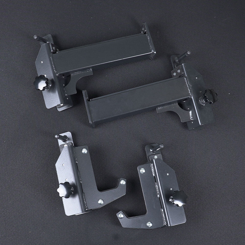 IRONAX XFT Half Rack Kit J-Hooks & Spotter Arms – G&G Fitness