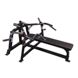 Body Solid - Leverage Bench Press, Black Body Solid Home Gym, Small; Single stack or a-frame double stack (functional trainer). 5 functions or less LVBPB_0O2A5540-2500__51084.1777671222