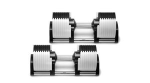 NÜOBELL 80lb Adjustable Dumbbell Set