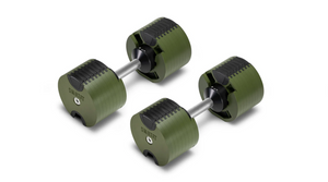 NÜOBELL 80lb Adjustable Dumbbell Set