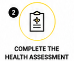 Complete the Health Assessment through Truemed
