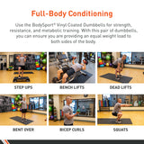 Elivate Body Sport Vinyl Dumbbells Elivate Variant(s) - LBWeight W-BDSVDB-3_03607580-dfa9-49af-86e6-0d9d98d801cf