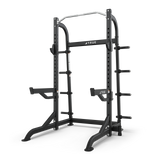 TRUE HALF RACK WITH PLATE HOLDERS MATTE BLACK - Final Stock TRUE Half rack, power rack or cage, smith, smith add-on XFW-8110-35_960