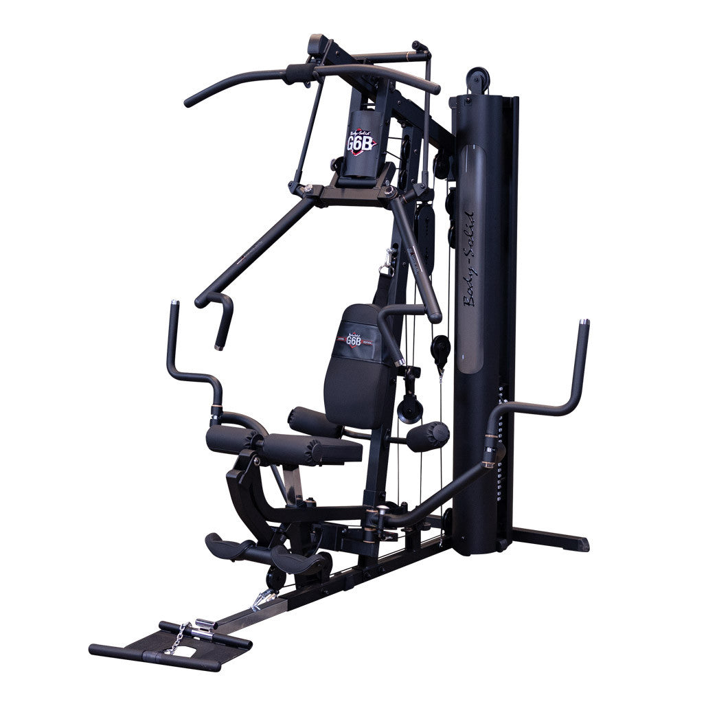 Body-Solid G6B Bi-Angular Multi-Station Gym — studio front view