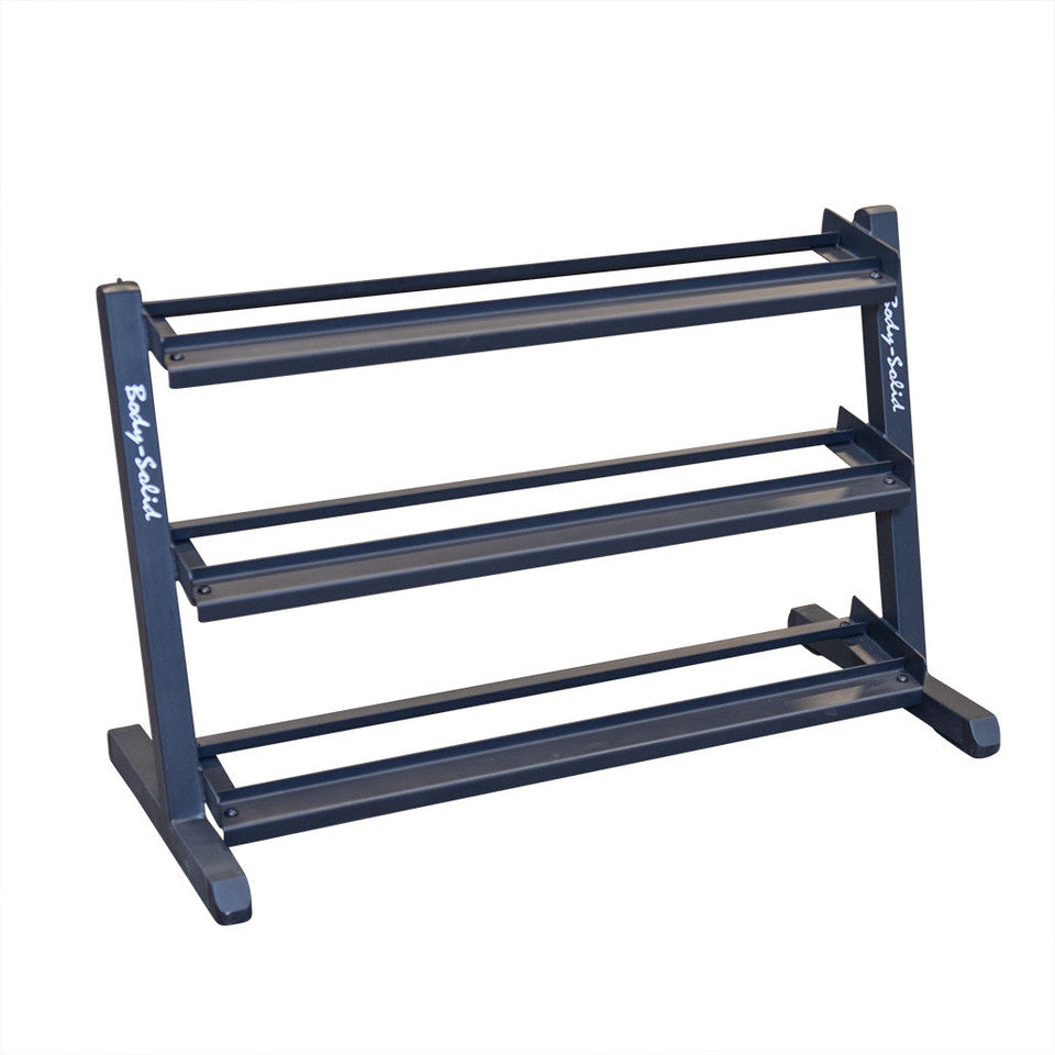 Body Solid GDR48B 3-Tier Dumbbell Rack