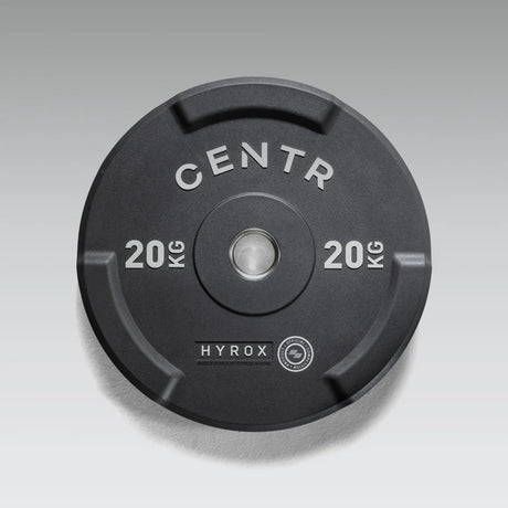Centr HYROX Official Competition Edge Bumper Plate 20 kg Hyrox Variant(s) - KGWeight competition-edge-bumper-plate-282564
