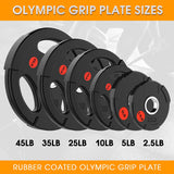 Premium Olympic Plates - Rubber Grip G&G Fitness Equipment Variant(s) - LBWeight d93eab00-5b5c-ed11-834a-0af6a9949c45_2001-01_.