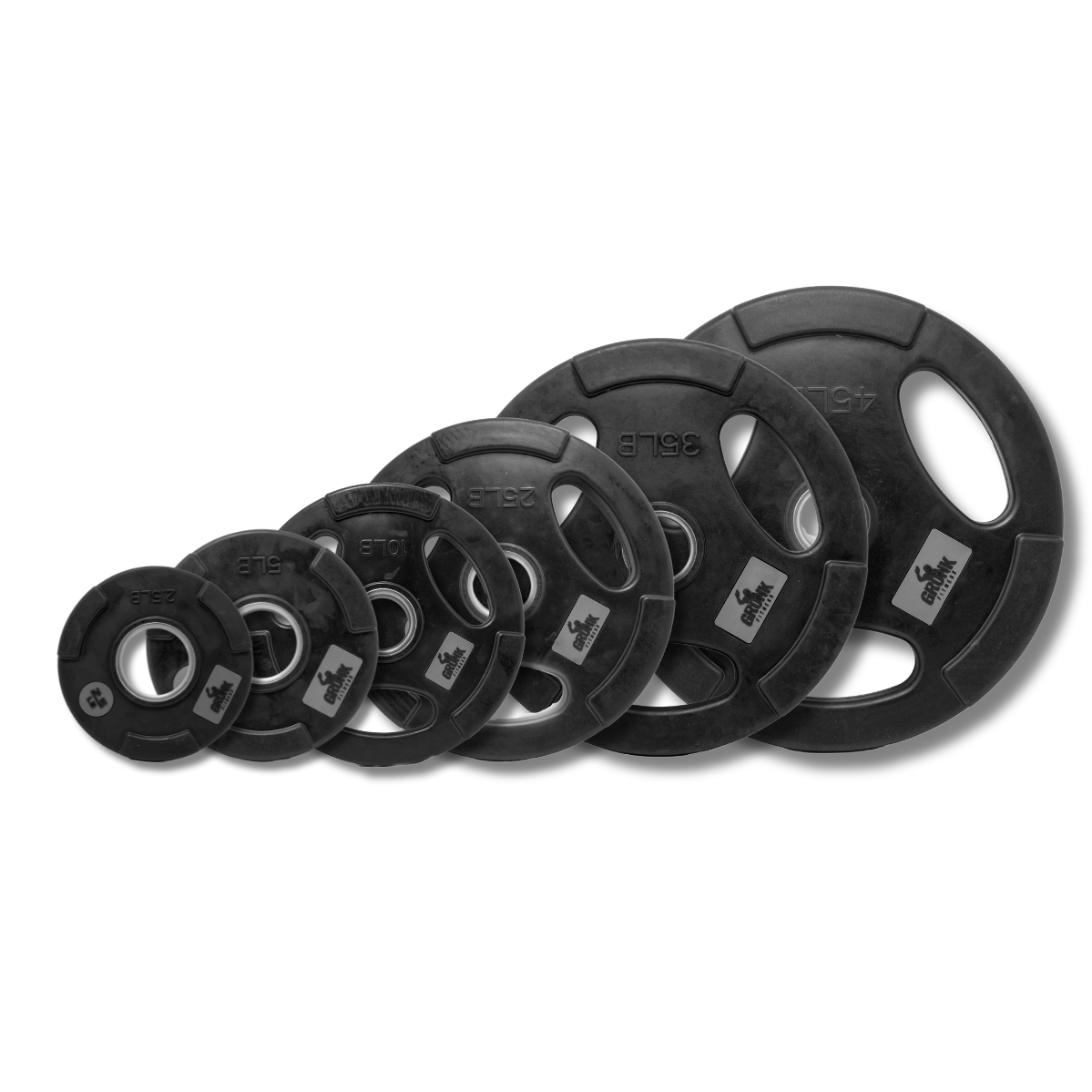 Gronk Rubber Multi-Grip Olympic Plates