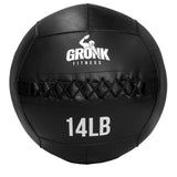 Gronk Fitness G2 14 lb black wall ball