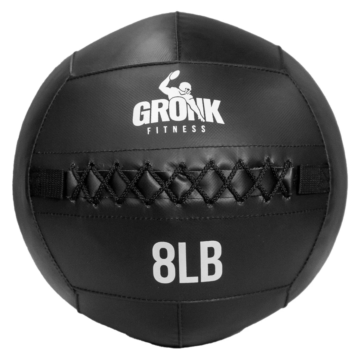 Gronk Fitness G2 8 lb black wall ball