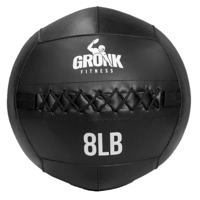 Gronk Fitness G2 8 lb black wall ball