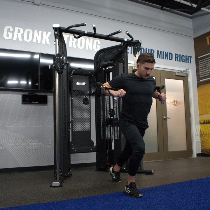 Gronk Fitness CFT Commercial Functional Trainer Gronk Fitness Products Home Gym, labor intensive installation gronkfitness_cft-commercial-functional-trainer_view-4