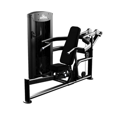 GRONK DUAL INCLINE CHEST & SHOULDER PRESS SELECTORIZED 95KG (220LBS) - Final Stock Gronk Fitness Products Selectorized, single stack, assembly required gronkfitness_dual-incline-chest-shoulder-press-selectorized-95kg-220lbs-discontinued_main