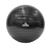 Gronk Fitness G2 black stability ball with pump