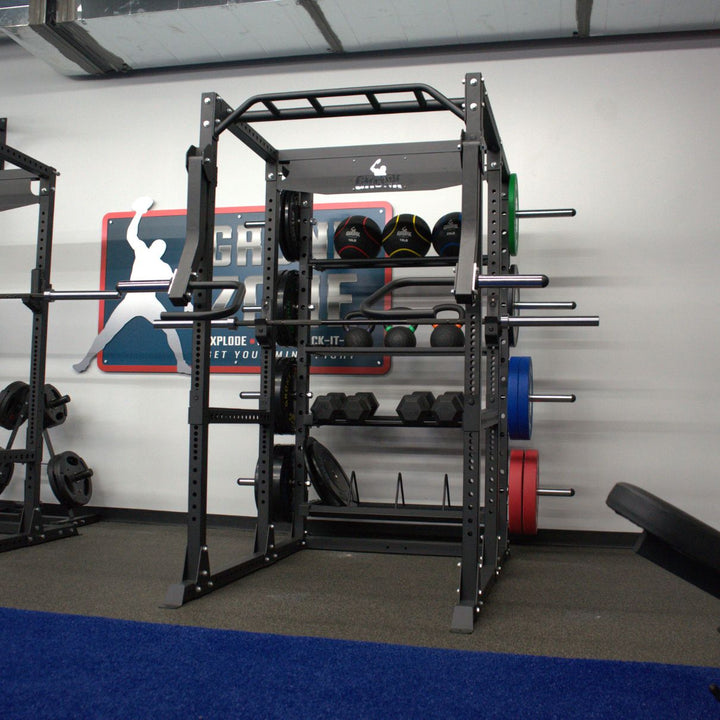 Gronk Fitness XPX Modular Power Rack - Final Stock Gronk Fitness Products Squat Rack , Smith add-on gronkfitness_xpx-modular-power-rack-discontinued_view-3