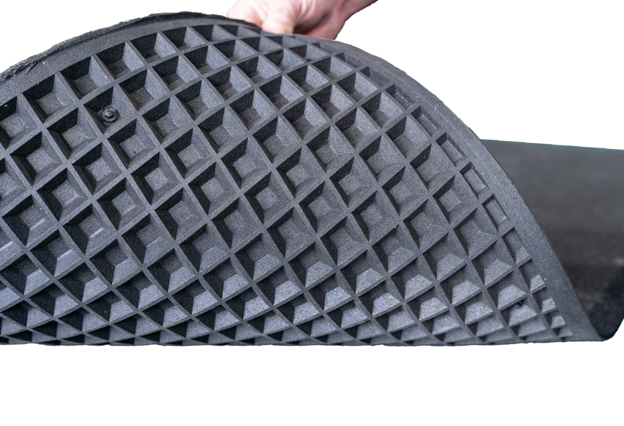 Guardian Shok-Lok 2' x 2' Center Rubber Tile Guardian Equipment Mats, large non-padded interlocking mats guardian_shoklok_installed_1_6573ac48-5f21-451e-ba28-16c3f89b4fb4