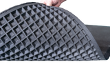 Guardian Shok-Lok 2' x 2' Beveled Corner Rubber Tile - Final Stock Guardian Mats; padded exercise and aerobic mats guardian_shoklok_installed_1_74690b5a-3925-441e-9e14-245eef597024