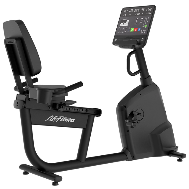 Life Fitness Atmos Recumbent Bike Home Edition with SL console