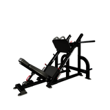 Nautilus Leverage Angled Leg Press — front studio view
