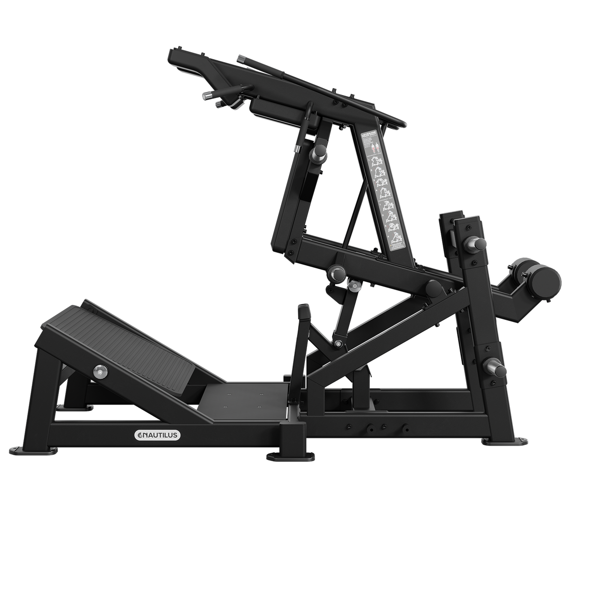 Nautilus Leverage Power Squat — right-side view