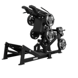 Nautilus Leverage Power Squat — loaded with plates