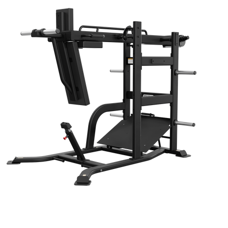 Nautilus Leverage Pendulum Squat — front-right studio view