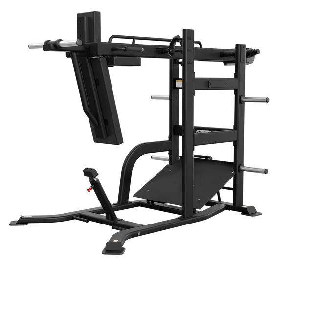 Nautilus Leverage Pendulum Squat — front-right studio view