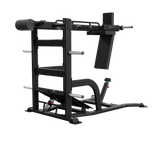 Nautilus Leverage Pendulum Squat — left-rear view