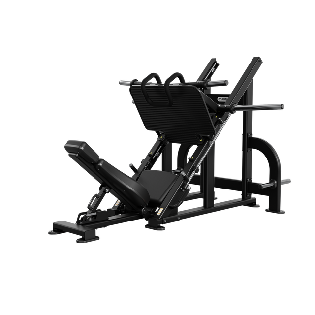 Nautilus Leverage Angled Leg Press Pro — front-right studio view