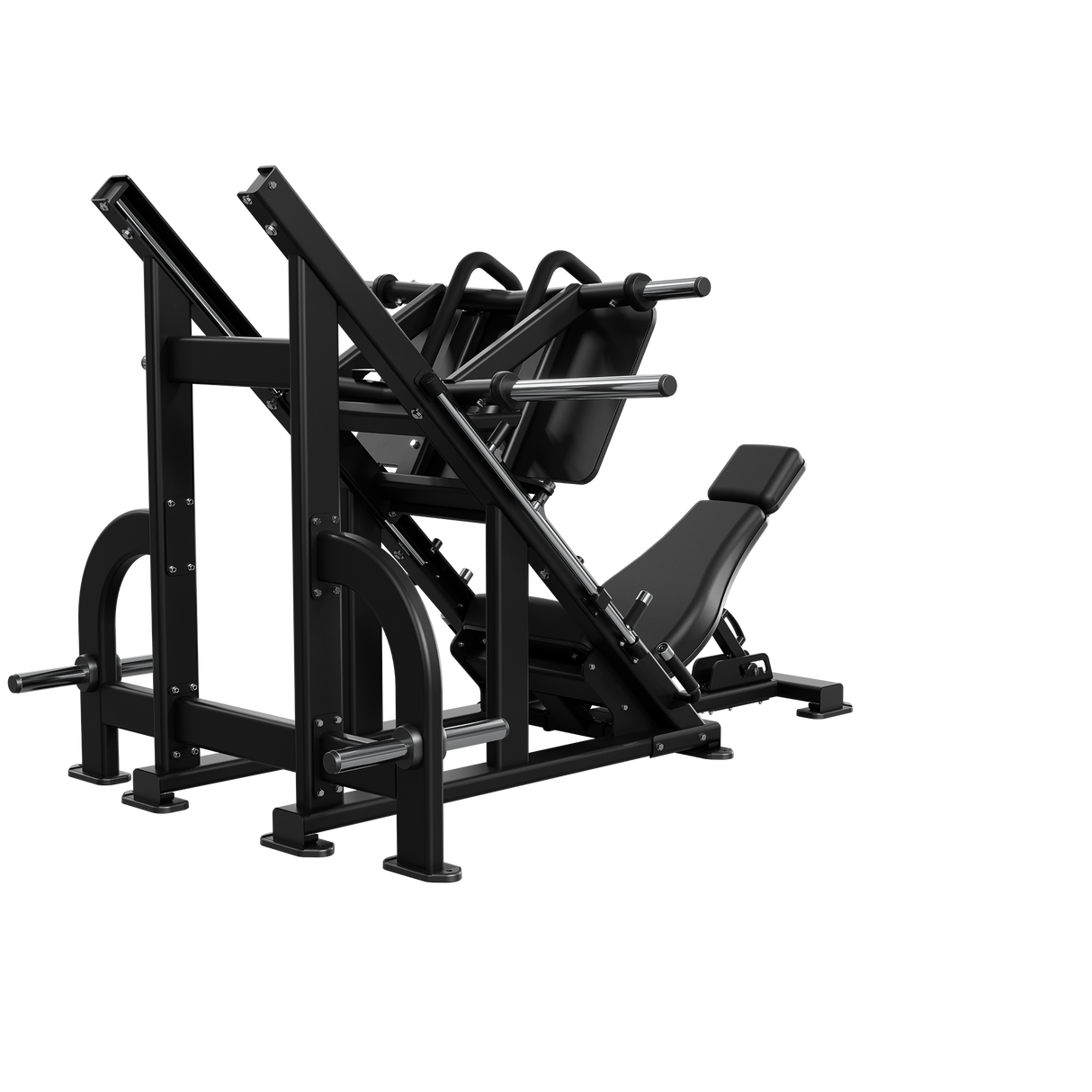 Nautilus Leverage Angled Leg Press Pro — left-rear view