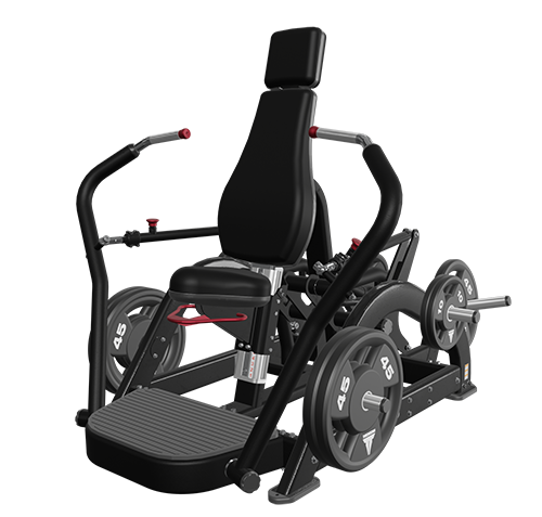 Nautilus Leverage Elite Chest Press — studio front view