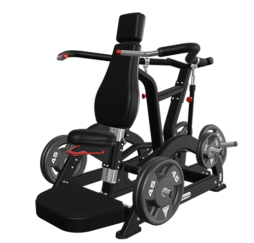 Nautilus Leverage Elite Shoulder Press — studio front view
