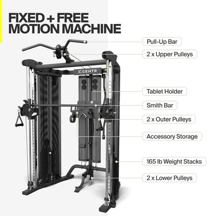 Centr SF6 Smith Functional Trainer Inspire Home Gym, labor intensive installation sf6-smith-functional-trainer-3609916_zysocf_bde54d82-becd-4029-acc9-3bcea03e2780