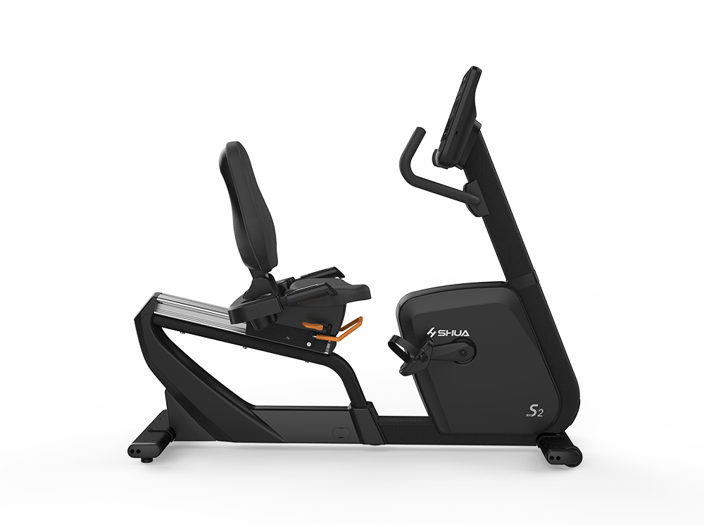 Shua B9100R Recumbent Bike, studio render 4 of 4