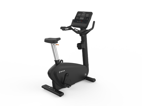 Shua B9100U Upright Bike, studio render 2 of 4