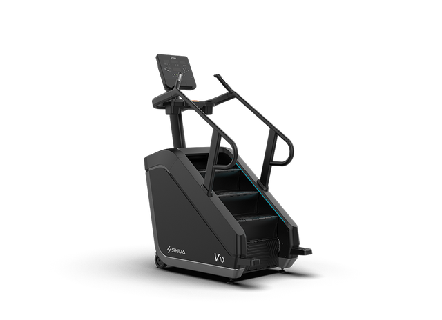 Shua C9100 Stair Climber, 15.6in LED, studio render 1 of 4