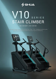 Shua C9100T Stair Climber, 21.5in Touch, studio render 1 of 4