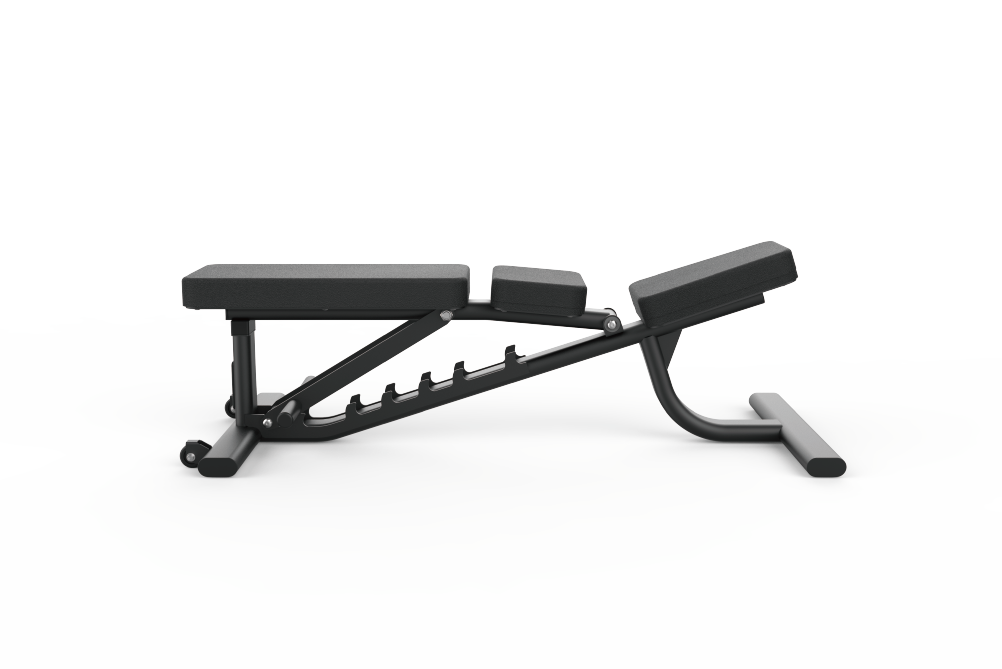 Shua G6357 Adjustable Bench exercise bench, studio render 2 of 2