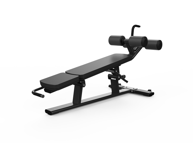 Shua G6379 Adj Abdominal Bench exercise bench, studio render 1 of 2