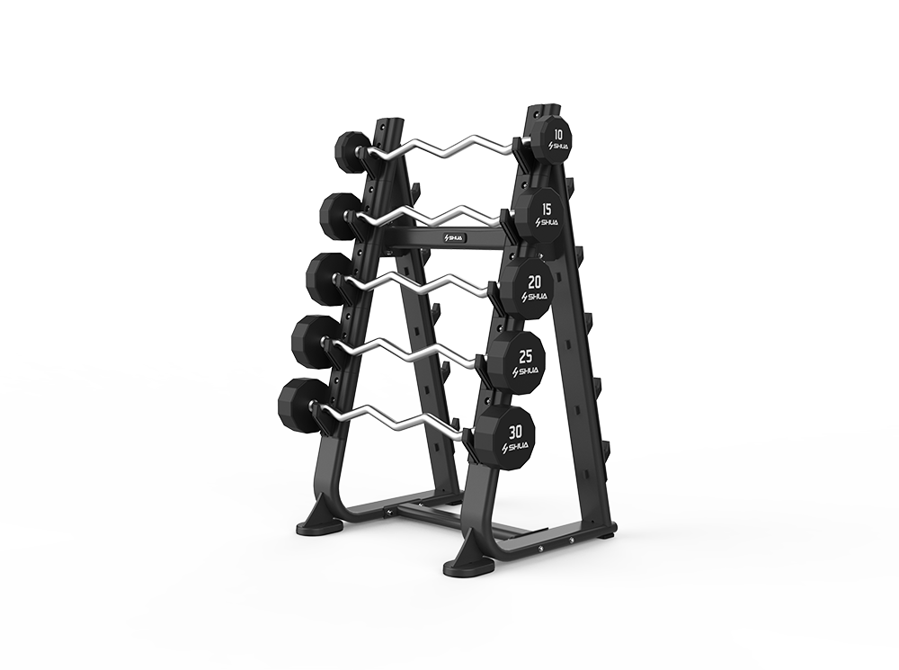 Shua G6383 Barbell Rack, studio render 3 of 3
