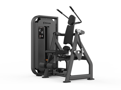 Shua G6816 Abdominal selectorized machine, studio render 1 of 2